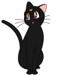 Sailor moon luna tattoo paste pn2007 ●size:fit all. Sailor Moon Luna Cat Drawing Vtwctr