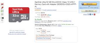 10% off sandisk kingston & philips. Deal Alert Amazon Offering Sandisk Ultra 32gb Microsd Class 10 Uhs 1 Card For Just 19 99