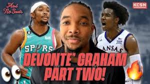 Devonte' Graham IS BACK to Talk Kansas Basketball and NBA Experience