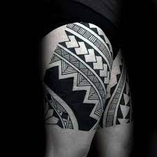These thigh tattoos designs are liked by tattoo lovers all over the world. 30 Tribal Thigh Tattoos For Men Manly Ink Ideas