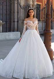 Beautiful Wedding Dresses From The 2017 Crystal Design Collection Sevilla Bridal Campaign Wedding Inspirasi Designer Wedding Dresses Wedding Dresses 2017 Wedding Dresses