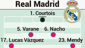 Movistar liga de campeones (opción de audio de realmadrid tv). Posible Alineacion Del Real Madrid Contra El Celta En Liga As Com