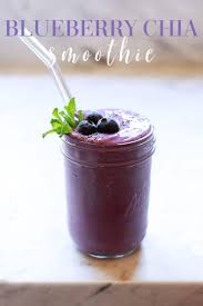Blueberry Banana Chia Seed Smoothie Recipe Recipe In 2020 Chia Seed Smoothie Recipes Chia Seed Smoothie Blueberry Banana Smoothie
