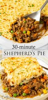 This Easy Shepherd S Pie Recipe Is The Best Way To Get Dinner On The Table Fast And A Great Way To Us Easy Potato Recipes Sheppards Pie Recipe Easy Beef Dinner