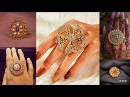 Beautiful Gold Bridal Rings Designs 2020 Gold Fancy Rings Designs In 2021 Ring Design For Female Fancy Rings Gold Ring Designs