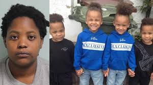 Mother found guilty of the manslaughter of her four sons in house fire  while she went...