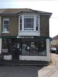 2 x externally illuminated timber wall mounted signs; Two More Martin Bott Bookdealers At Treasure Chest Books Facebook
