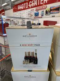 Costco Moet Champagne 6 Pack Mini S With Sipper Champagne Champagne Birthday Moet Chandon Champagne