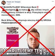 Please remember, millennium bank will never ask you to update account information online. Bank Millennium On Twitter Zwlaszcza W Obecnej Kryzysowej Sytuacji Dbalosc O Klientow Bezpieczenstwo Srodkow I Stabilnosc Sektora Sa Naszym Priorytetem Ten Skandaliczny Atak Na Fb Uwazamy Za Skrajnie Nieodpowiedzialny Sprawa Zostanie Skierowana