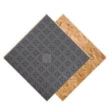 Barricade Air Plus Subfloor Panel With Air Gap Technology Basement Remodeling Basement Living Rooms Basement Furniture