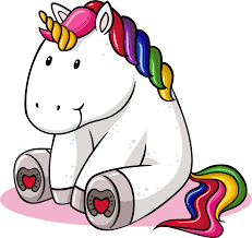 Einhorn vektor clipart und illustrationen (30.107). Wandsticker Einhorn Dickes Einhorn Sitzend Unicorn Unicorns Are Born In January Transparent Cartoon Jing Fm