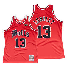 Headlined by michael jordan, scottie pippen and dennis rodman, the chicago bulls were the juggernaut of sports in the 1990s. Buy Cheap Luc Longley 13 Chicago Bulls Red Old English Jersey Nba Jerseys Clearance Sales