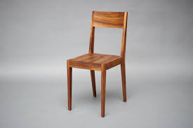 Ein set von vier eleganten esszimmerstühlen aus kirschbaum. Stuhl Schlicht Kirschbaum Gebogene Ruckenlehne Schreinerei Borer Basel Stuhle Holzstuhle Holz