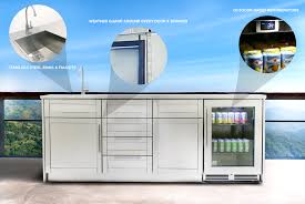 John Michael Outdoor Kitchens Best Stainless Steel Outdoor Cabinets John Michael Kitchens Outdoor Cabinet Outdoor Living Space Design Kitchen And Bath Design