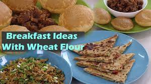 Breakfast Ideas 5 Wheat Flour Recipes Dosa Noodles Halwa Stuffed Paratha Http Quick Pw 3ytv Cooking Recipe In 2020 Wheat Flour Recipes Paratha Flour Recipes