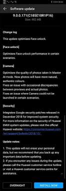 Before setting face unlock you have to configure second unlock method,. Huawei Mate 20 Pro Upgrade Improves Camera And Face Unlock