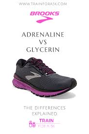 Brooks Adrenaline Vs Glycerin Differences Explained Train For A 5k Com Brooks Running Shoes Adrenaline Brooks Running Shoes Running Shoes For Men