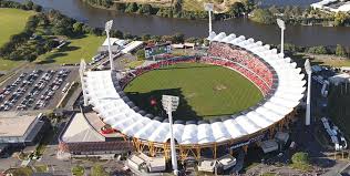 metricon stadium to host international cricket metricon