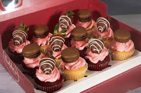 Macaron and cupcake box