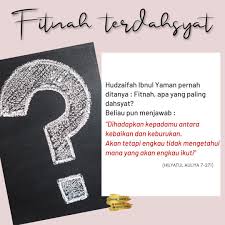 Fitnah Terdahsyat Adalah Ketika Sulit Memilih Yang Benar Dan Yang Salah Di 2020 Cinta