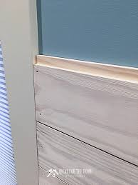 Shiplap bedroom wall with window. How To Make A Shiplap Wall In Your Home Ideas For The Home