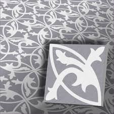 Sorgen sie für eine trendige badeinrichtung durch graue fliesen Zementfliesen Mondial Grau Weiss Spanische Fliesen Bodenfliesen