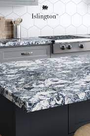 A Stunning Choice For Kitchen Countertops And More Cambria Islington Features A Medle Replacing Kitchen Countertops Kitchen Countertops Cheap Kitchen Cabinets