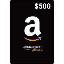 $5, $10, $15, $20, $25, $30, $50 and $100. Amazon 500 Gift Card 500 Email Amazon Gift Card