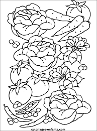 coloriages de fruits et legumes pour enfants vegetable coloring pages free coloriage zeus