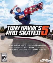 Tony hawk's pro skater, released as tony hawk's skateboarding in europe, is a skateboarding video game. Tony Hawk S Pro Skater 5 Wikipedia