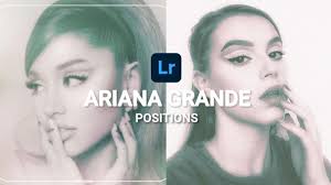 Free printable ariana grande coloring pages for kids. Ariana Grande Positions Lightroom Mobile Preset How To Edit Positions Preset Position Filter Youtube