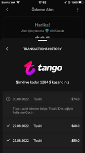 Tango Live Param Banka Hesabına Girmedi - Şikayetvar