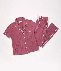 Loft Lou Grey Softened Jersey Pajama Set Shopstyle Clothes And Shoes