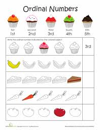Teaching Ordinal Numbers Worksheet Education Com Ordinal Numbers Numbers Kindergarten Ordinal Numbers Kindergarten