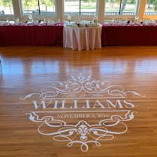 Dance Floor Decal Wedding Wedding Floor Monogram Vinyl Floor Etsy Floor Decal Dance Floor Wedding Wedding Decal