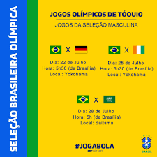 Jogo da seleção brasileira 2021. Cbf Futebol On Twitter Ja Anotou Na Agenda Os Jogos Da Selecaoolimpica Em Toquio A Caminhada Em Busca Do Ouro Comeca Dia 22 De Julho