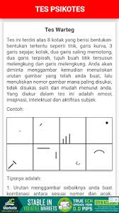 Tujuan tes ini adalah untuk memahami karakter seorang calon karyawan. Soal Tes Psikotes Latest Version For Android Download Apk