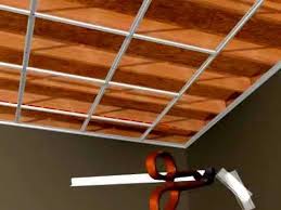 Ceilingmax Surface Mount Ceiling Grid Installation Youtube