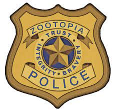 Employment Application Zootopia Police Badge Police