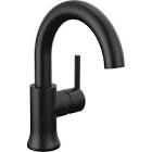 Trinsic Single Handle High-Arc Lavatory, Matte Black 559HA-BL-DST Delta