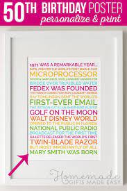 Fill a gift basket with fun unicorn themed items and add this cute magical tag for a great birthday. Funny 50th Birthday Gag Gifts