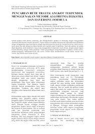 Jurnal ilmu komputer dan informatika volume: Http Jurnal Unnur Ac Id Index Php Jurnalfiki Article Download 315 304