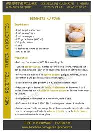 Beignets Au Four Tupperware Recette Tupperware Recette Tuperware Recette Illustree