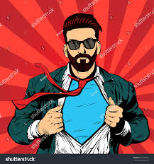 как сделать фотографию в стиле поп арт в фотошопе Hipster Beard Male Businessman Pop Art Retro Vector Illustration Strong Businessman In Glasses In Com Retro Vector Illustration Card Illustration Retro Vector