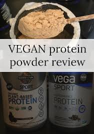 vegan protein powders vega sport vs