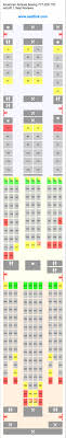 Seat inclination degree/ backrest reclinable distance. American Airlines Boeing 777 200 77d Zodiac Seating Chart Updated February 2021 Seatlink