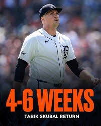 Tarik Skubal could return return in 4-6 weeks, per Jon Heyman. His surgery yesterday was a success and he was told by doctors he can start working out within days. One relatively