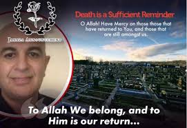 As salaam u alaikum Please keep Haji Karamat Hussain, father of Haji Jamil  Hussain, Akeel Hussain Shakeel Hussain, Zac Hussain & Nasir Hussain (late)  of Burlington Avenue in your duas. Haji Karamat