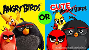 How To Draw Angry Birds Movie Red Chuck And Bomb Bird Step By Step Cute And Easy Angry Birds Movie Red Angry Birds Movie Angry Birds