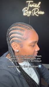 technique is everything when doing stitch braids! if you don’t have the  right technique it will definitely show! comment “ME” and i’ll send you the  link to my tutorial! it took me yearsssssss to get a ...